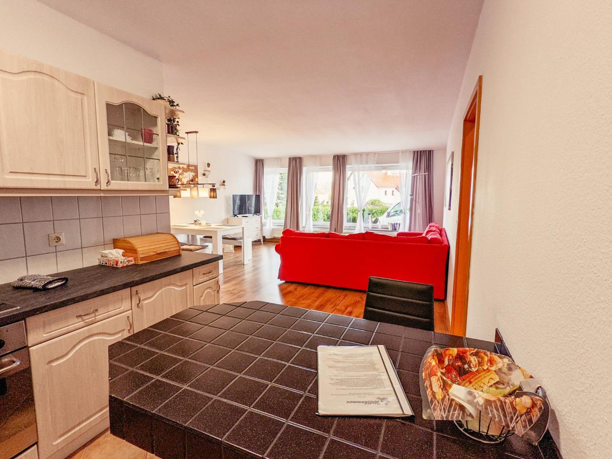 W4 - Urlaubsmagie- Pool, Terrasse, Barbecue Lejlighed Lichtenhain  Eksteriør billede