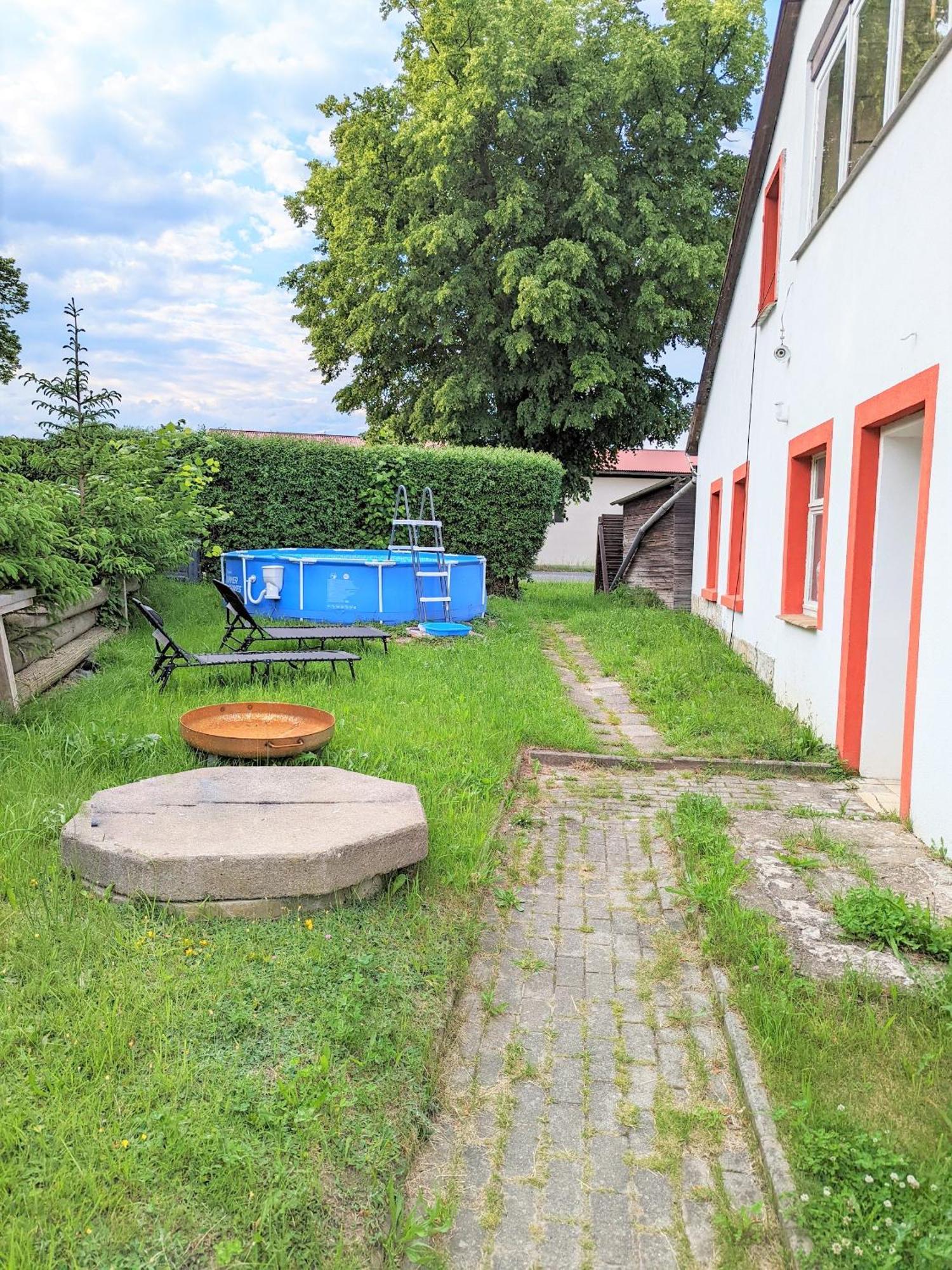 W4 - Urlaubsmagie- Pool, Terrasse, Barbecue Lejlighed Lichtenhain  Eksteriør billede